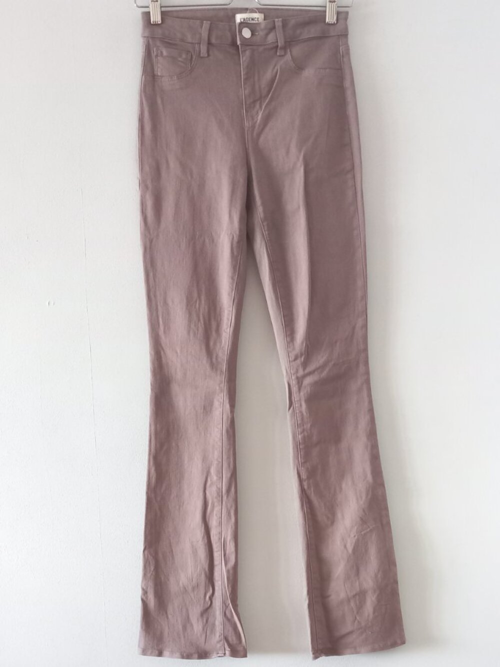 L'AGENCE taupe stretch jeggings